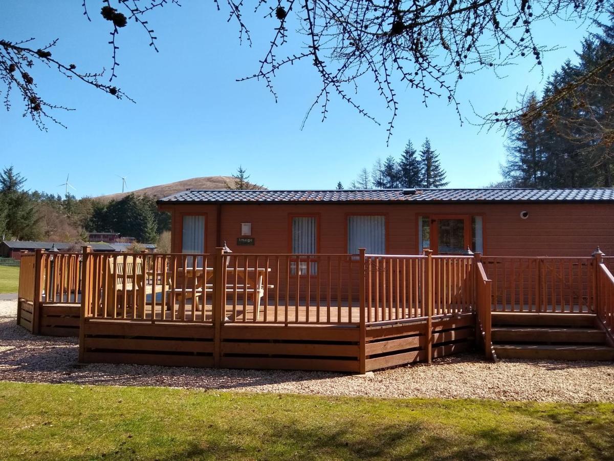 Lazy Days Lodge Glendevon Exterior foto